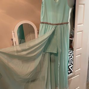 Girls pageant romper